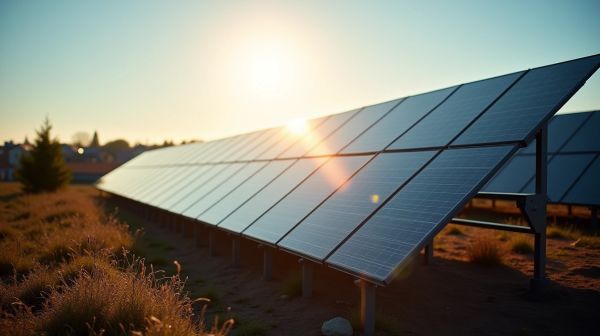 L'énergie solaire à portée de main grâce aux panneaux photovoltaïques